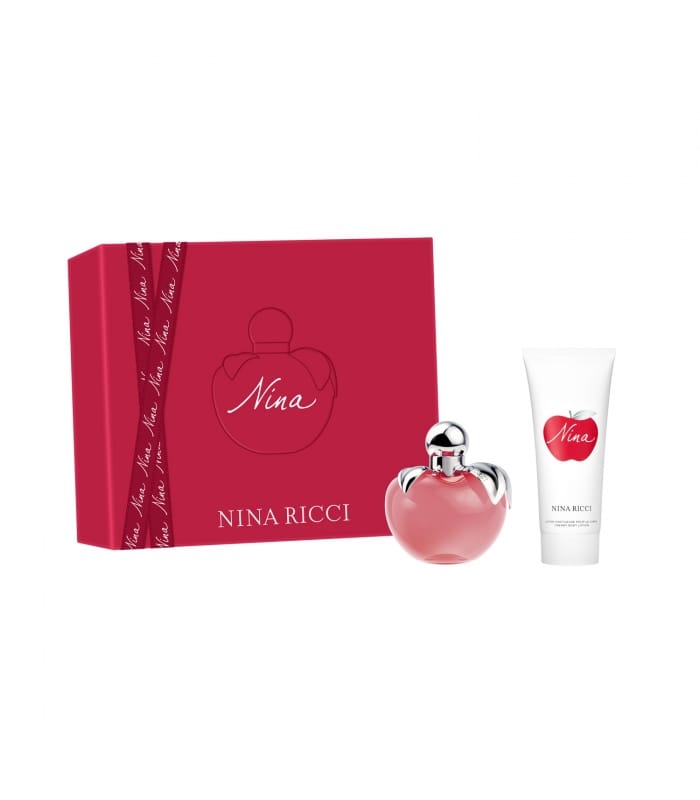 Nina Ricci-NINA-Coffret Eau de toilette 50 ml et lait pour le corps 75 ml