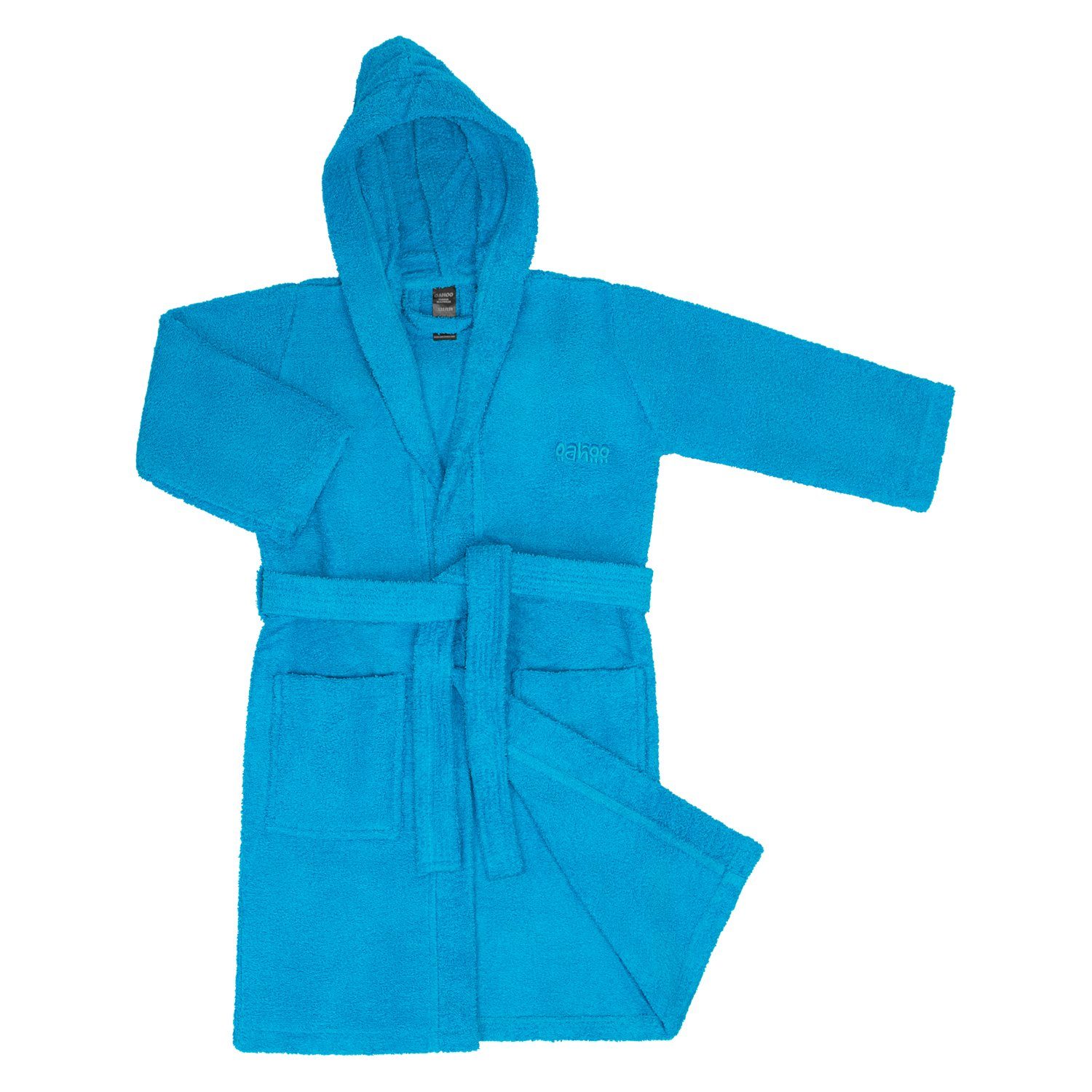 OAHOO Bademantel Kinder Frottee Bademantel, Baumwolle, Kapuze, Mädchen & Jungen