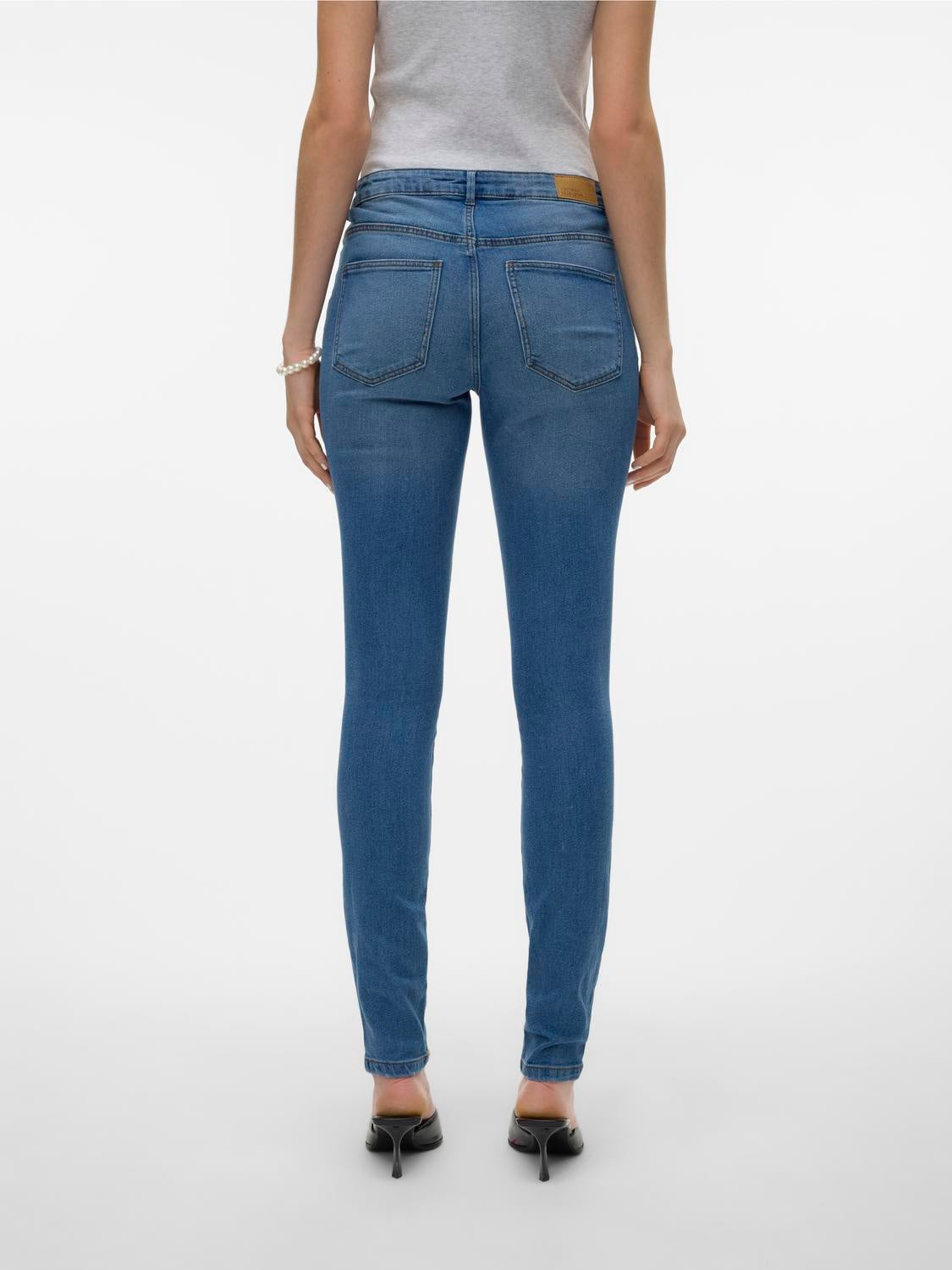VMJUNE Mid Rise Skinny Fit Jeans
