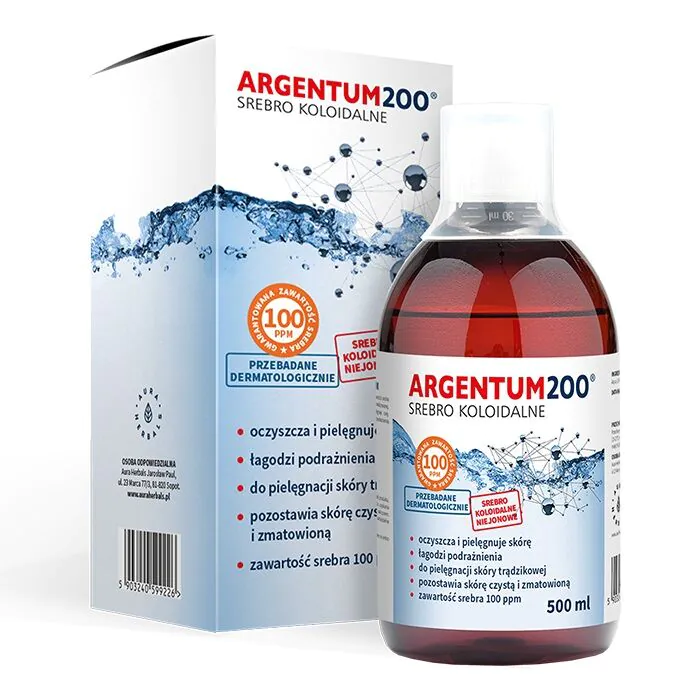 Aura Herbals Argentum200 (100 ppm) Koloidni srebrni tonik