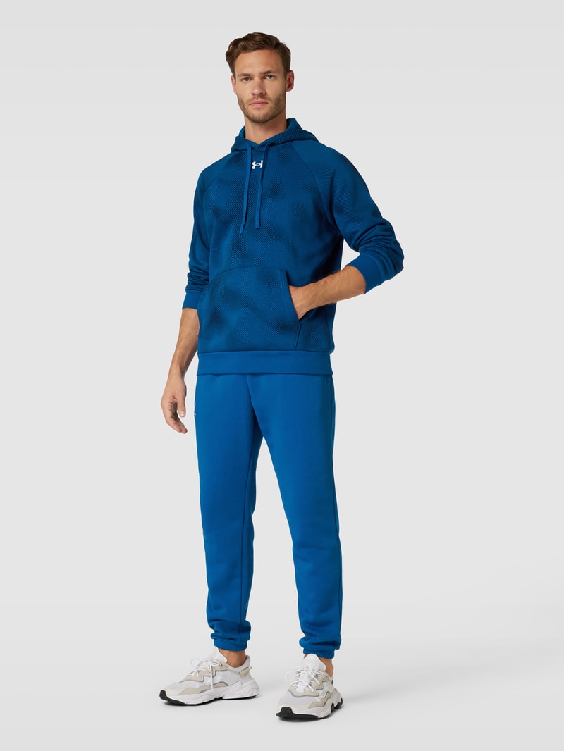 Hoodie mit Kapuze in petrol