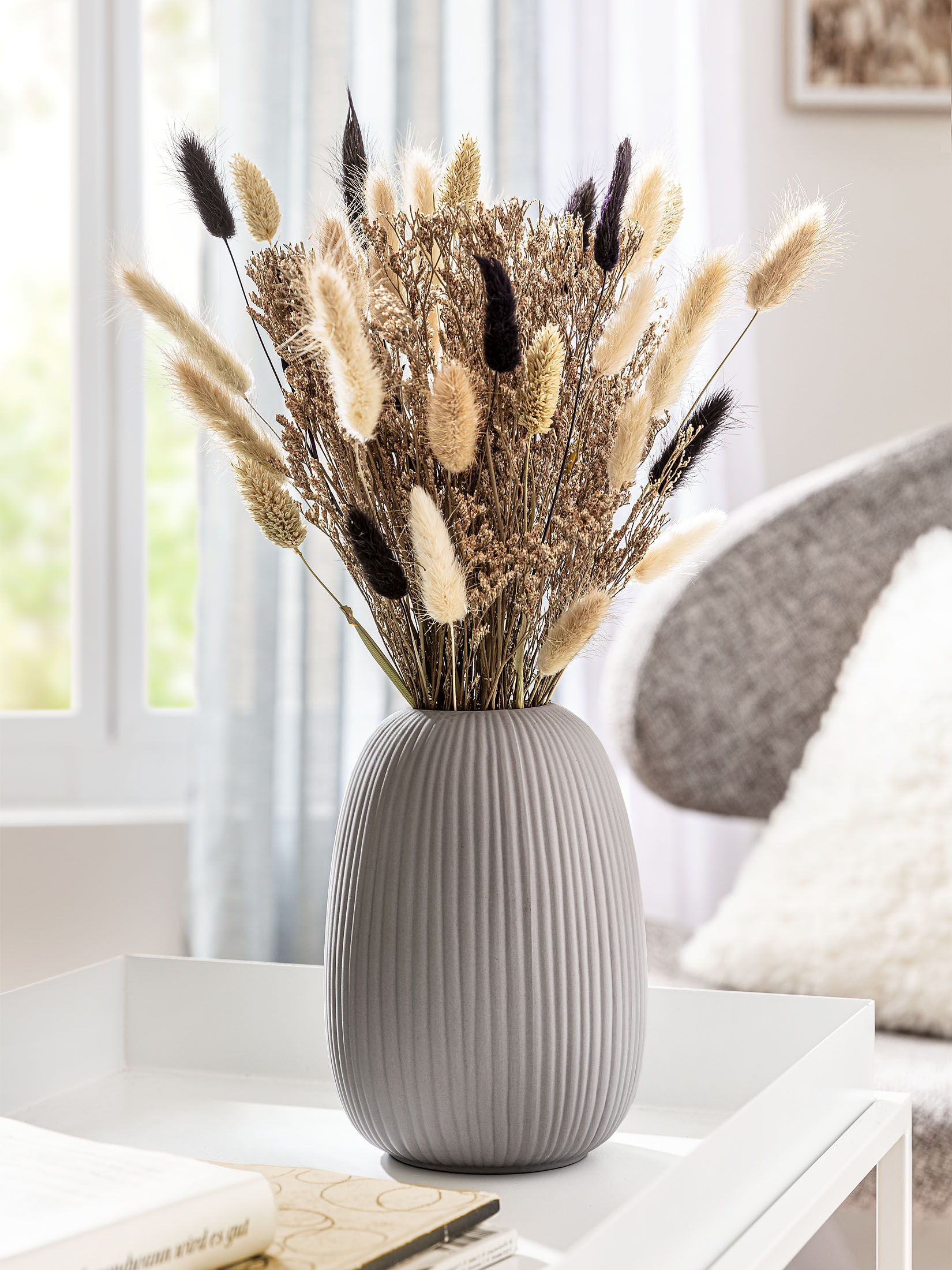Sinya Vase, Grau
