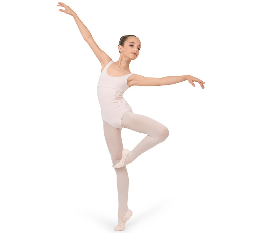Leotard with large straps