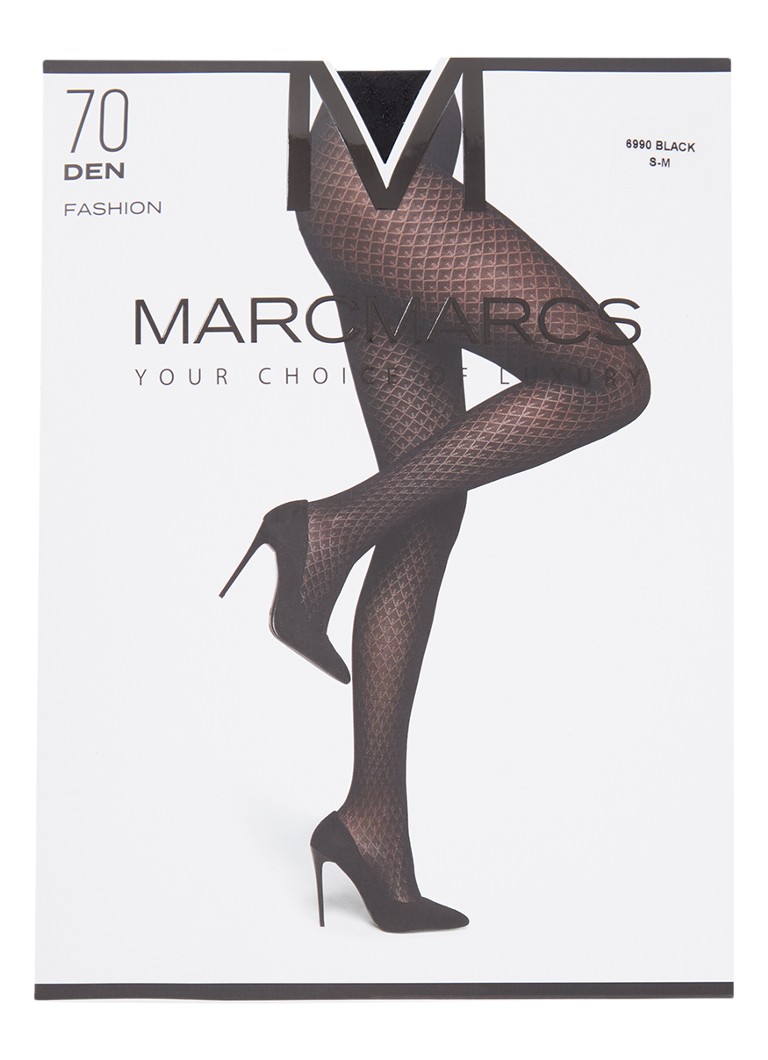 MarcMarcs Tights with checked pattern in 70 denier