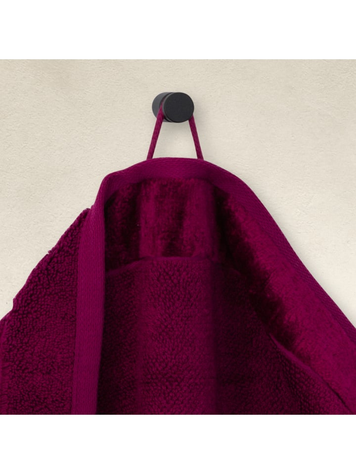 Möve Handtuch Bamboo Luxe in berry günstig kaufen 50 x 100 cm