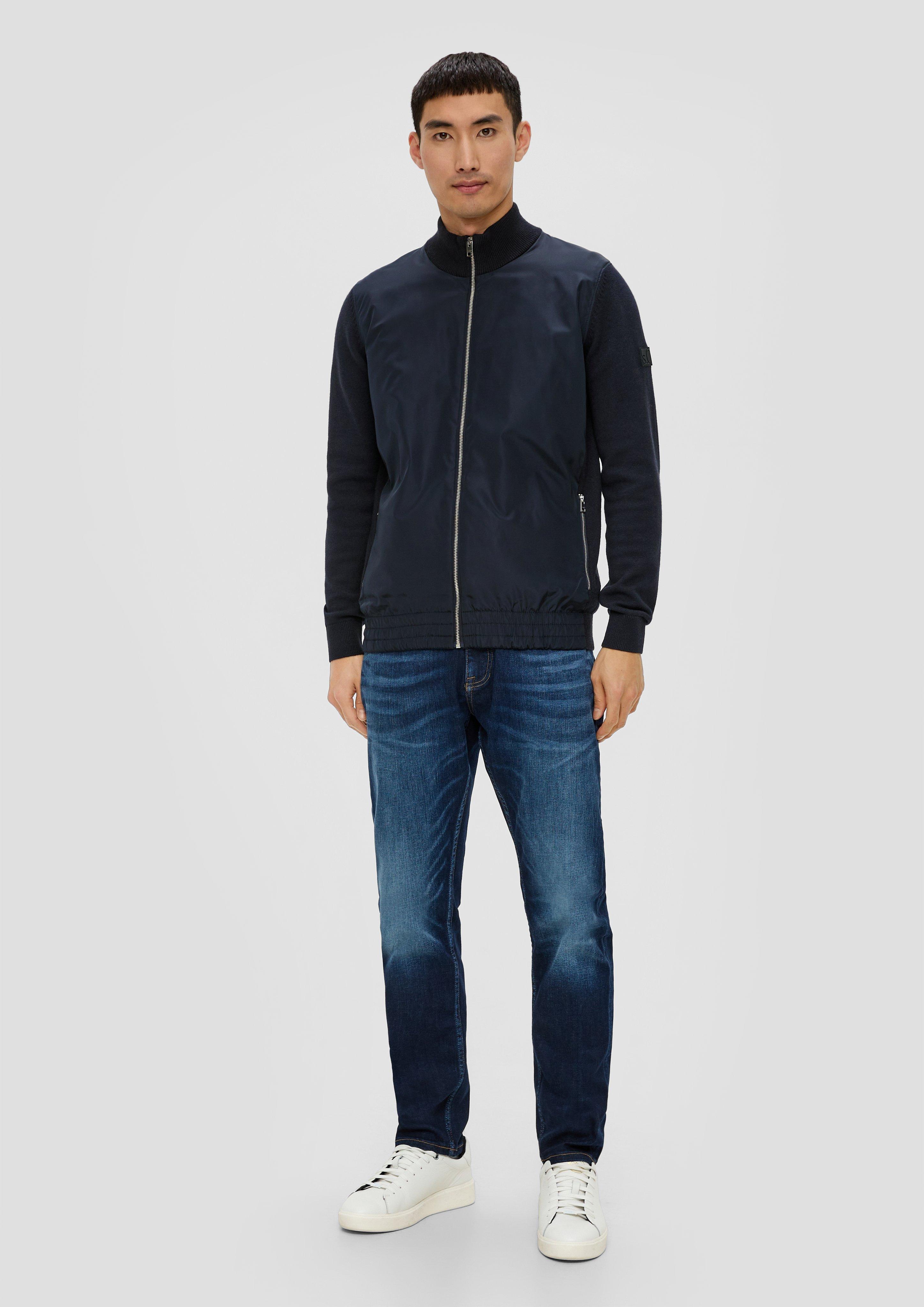 Strickjacke mit Stehkragen  2137435-5978