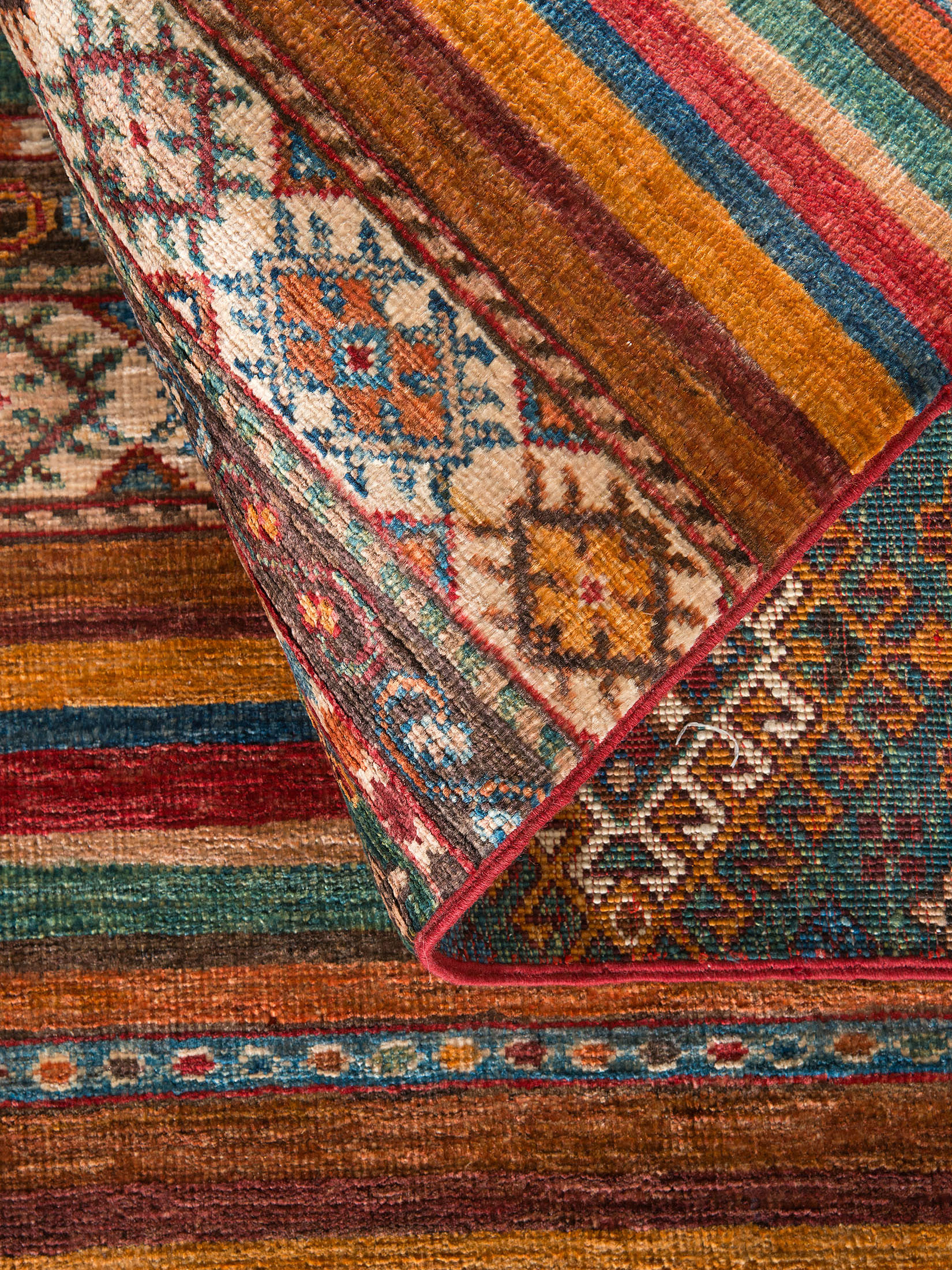 Chobi Schal ca. 83 x 122 cm, Unikat / Einzelstück