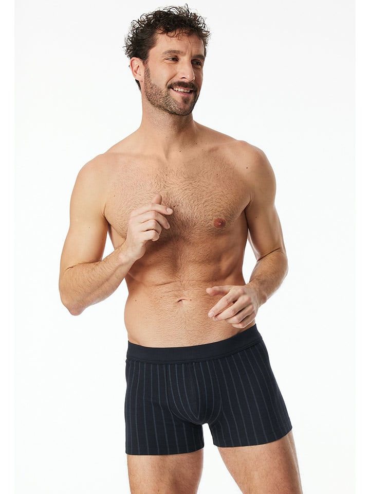 Schiesser Boxershorts in Dunkelblau günstig kaufen