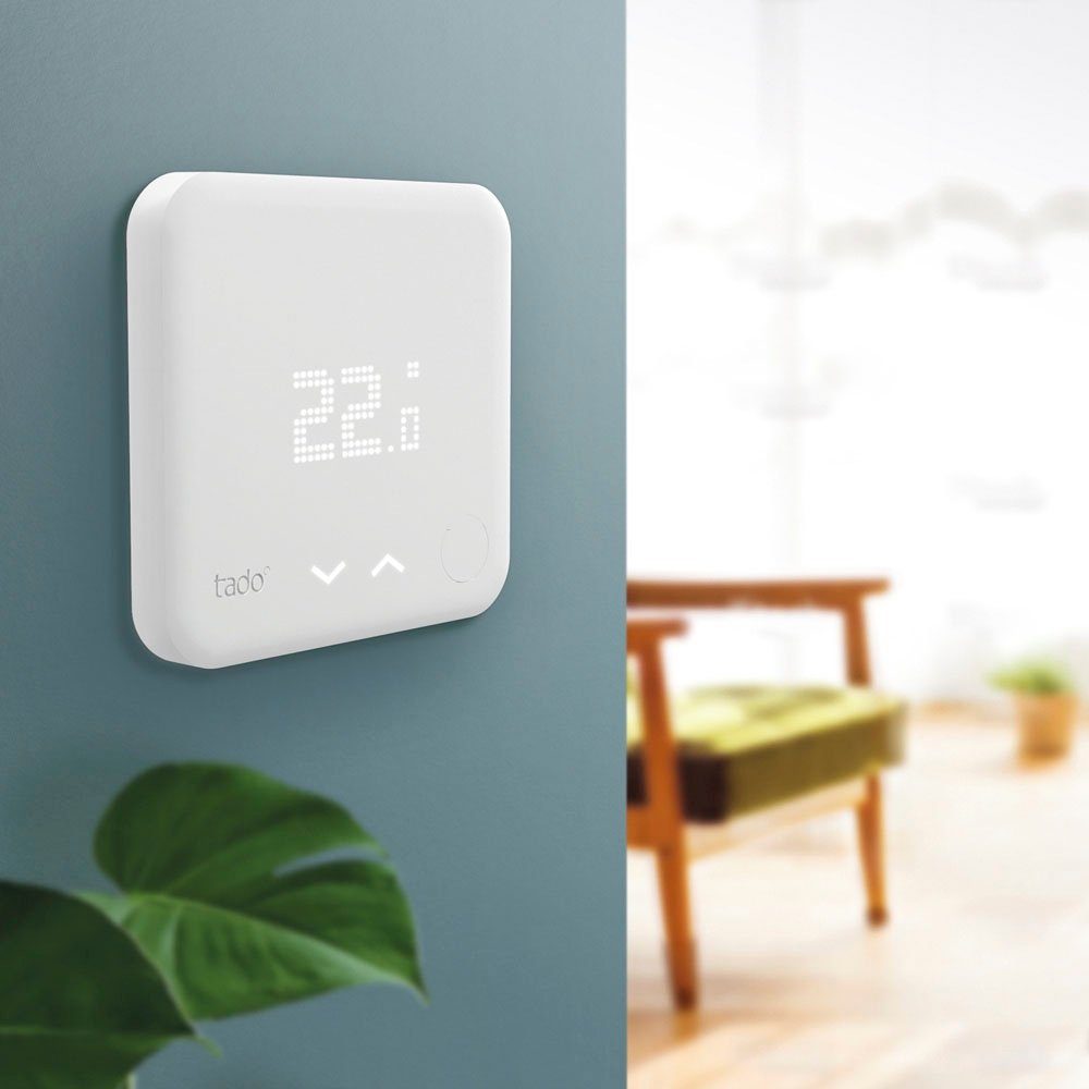 Tado Raumthermostat Smart Thermostat (verkabelt) 2er Set, (Set, 2-St)