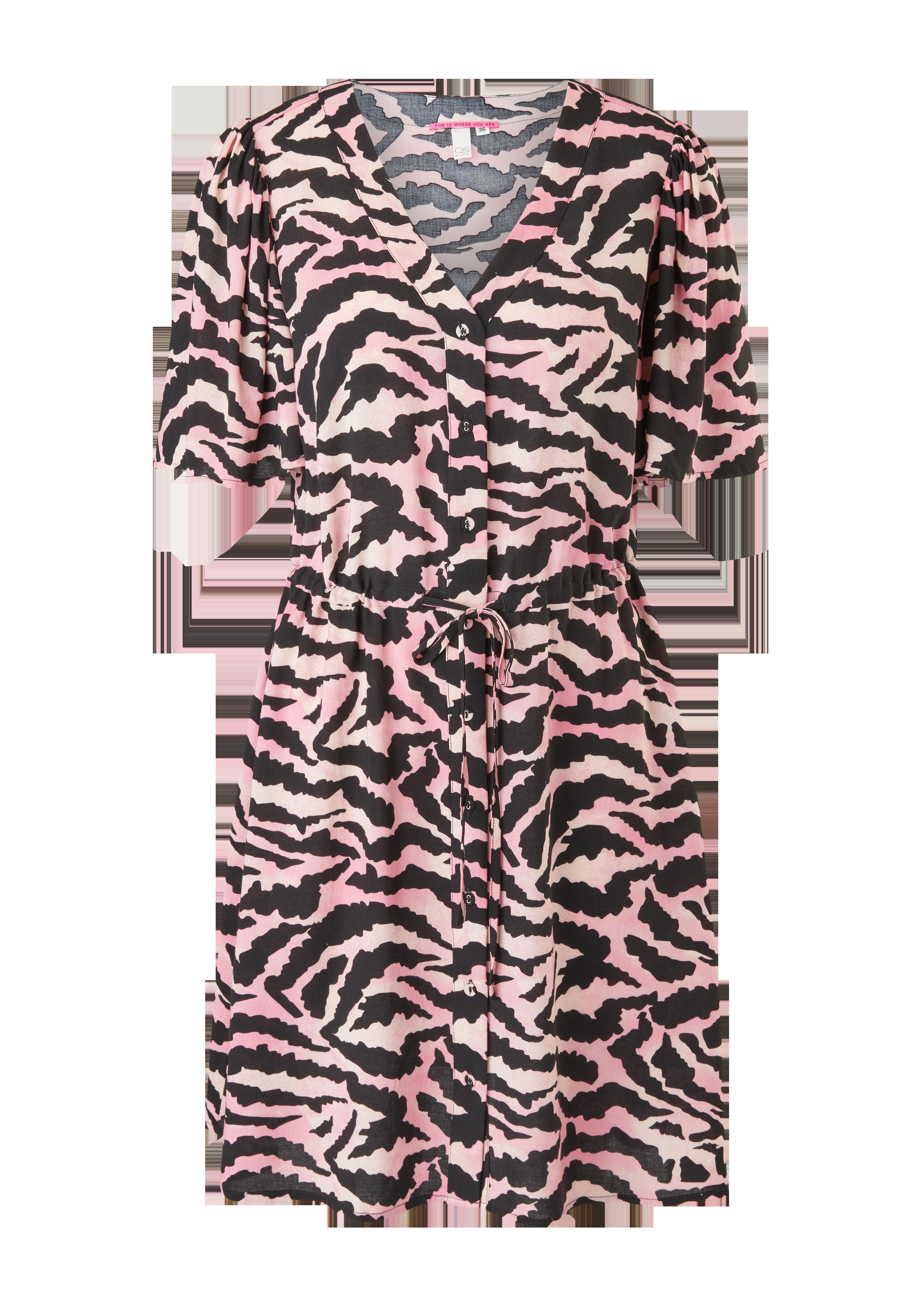 Viskosekleid mit Tunnelzug  2125232-99A1