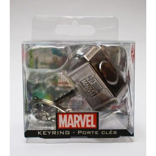 Marvel Comics Metall-Schlüsselanhänger Thor Hammer