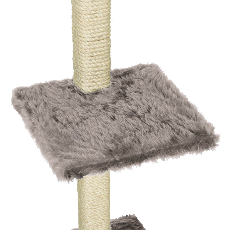 Silvio Design Kratzbäume Silvio Design Kratzbaum Deckenspanner Superior grau