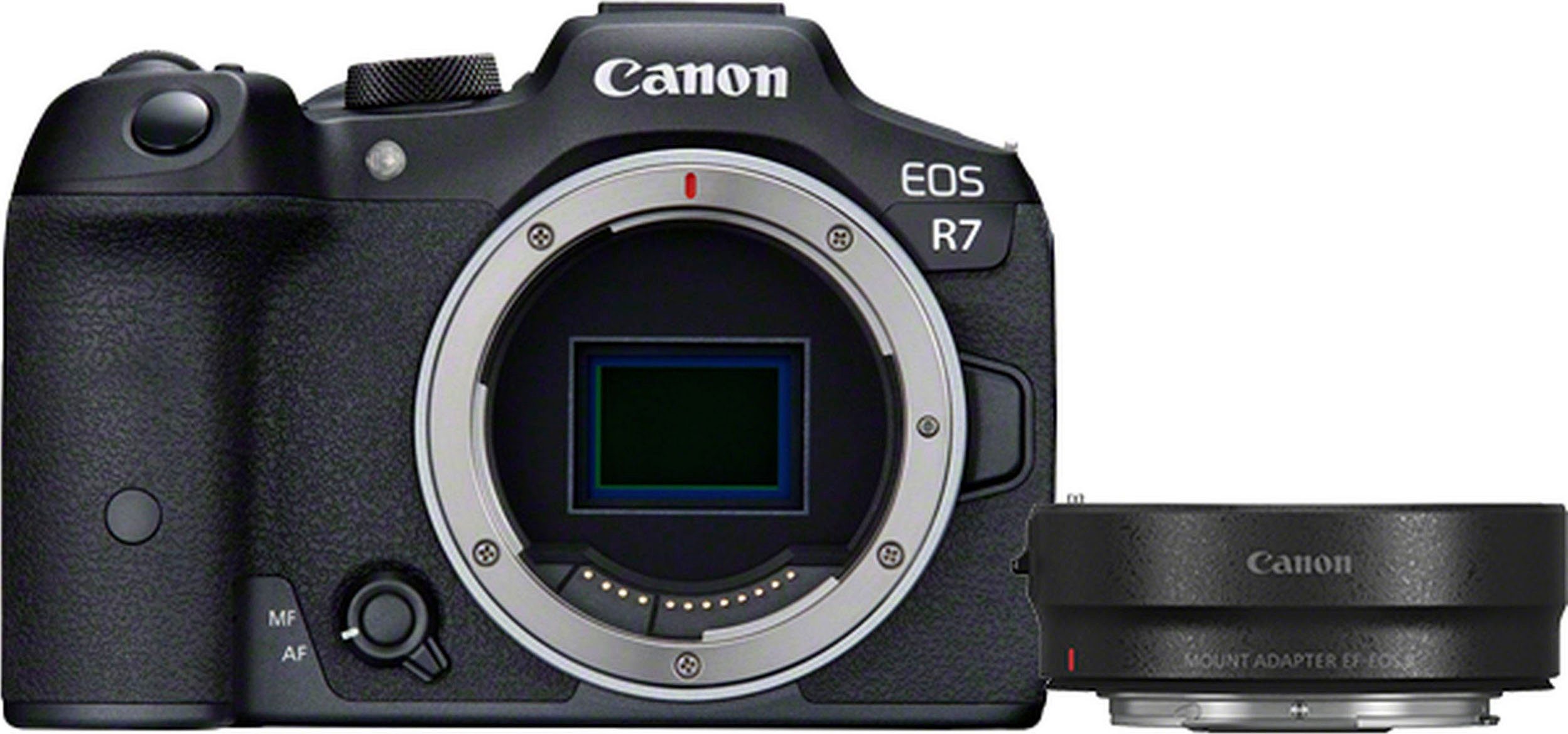 Canon EOS R7 Body Systemkamera (32,5 MP, Bluetooth, WLAN)
