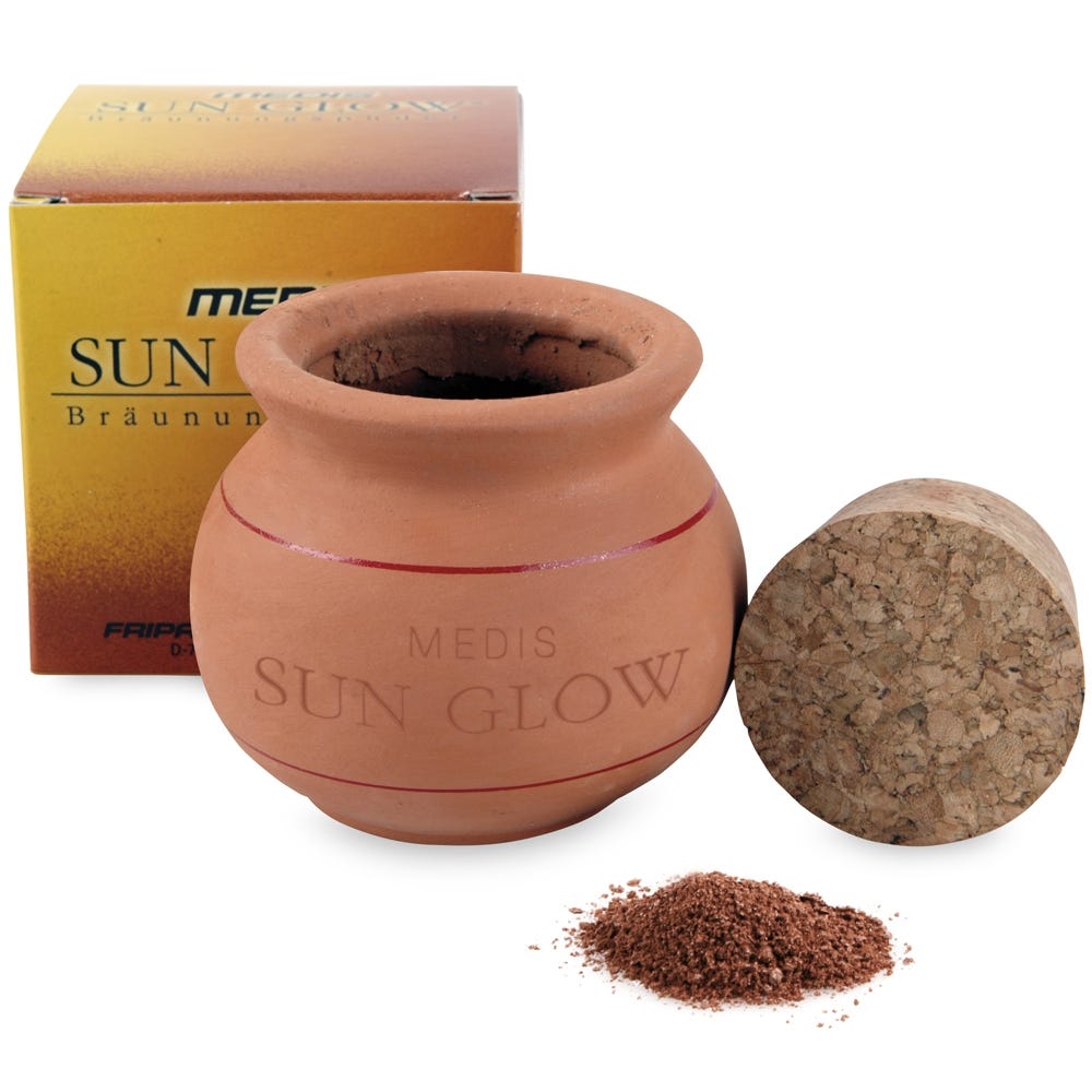medis SUN GLOW Bräunungspuder dunkler Farbton 15 g