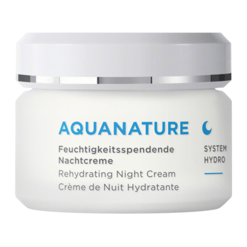 Crema de noche rehidratante Annemarie Börlind Aquanature 50 ml