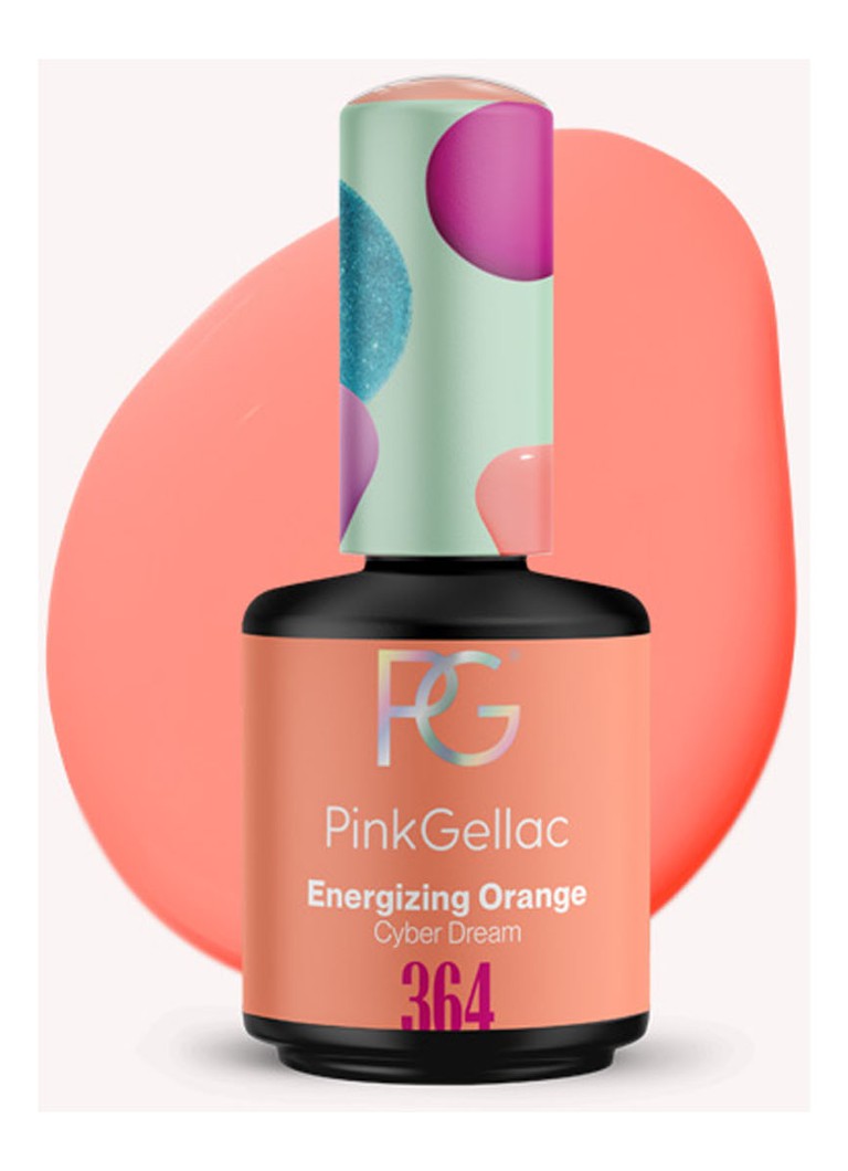 Pink Gellac 364 Energizing Orange - oja gel
