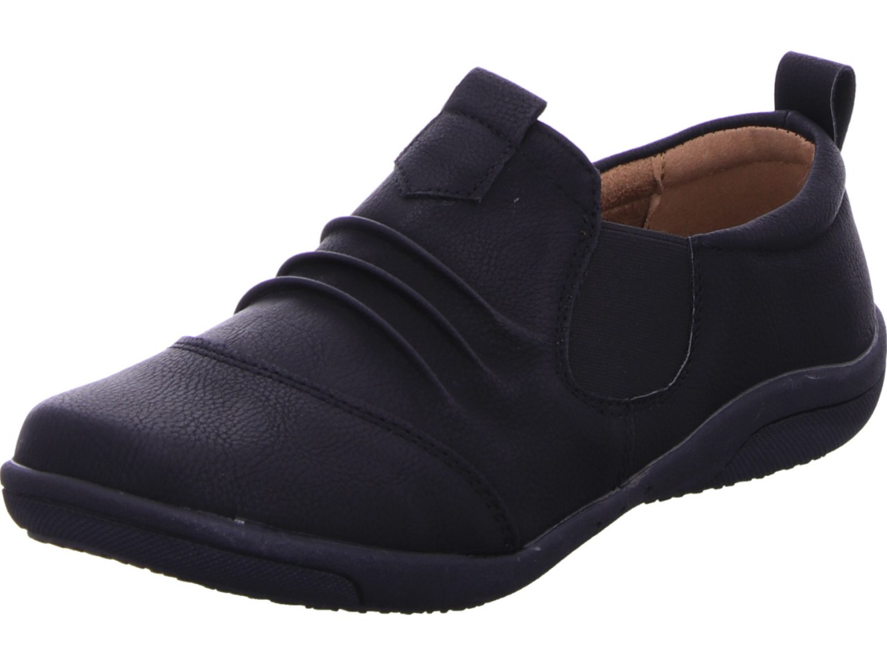 DIVERSE Sportliche Slipper schwarz