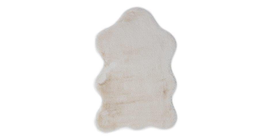 Fellteppich Andiamo Kunstfell Cingoli beige, 55 x 80 cm, Trend Line