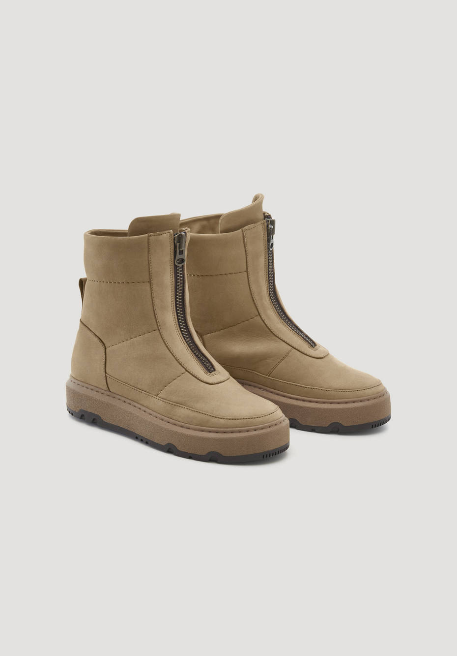 Boots mit Frontzipper