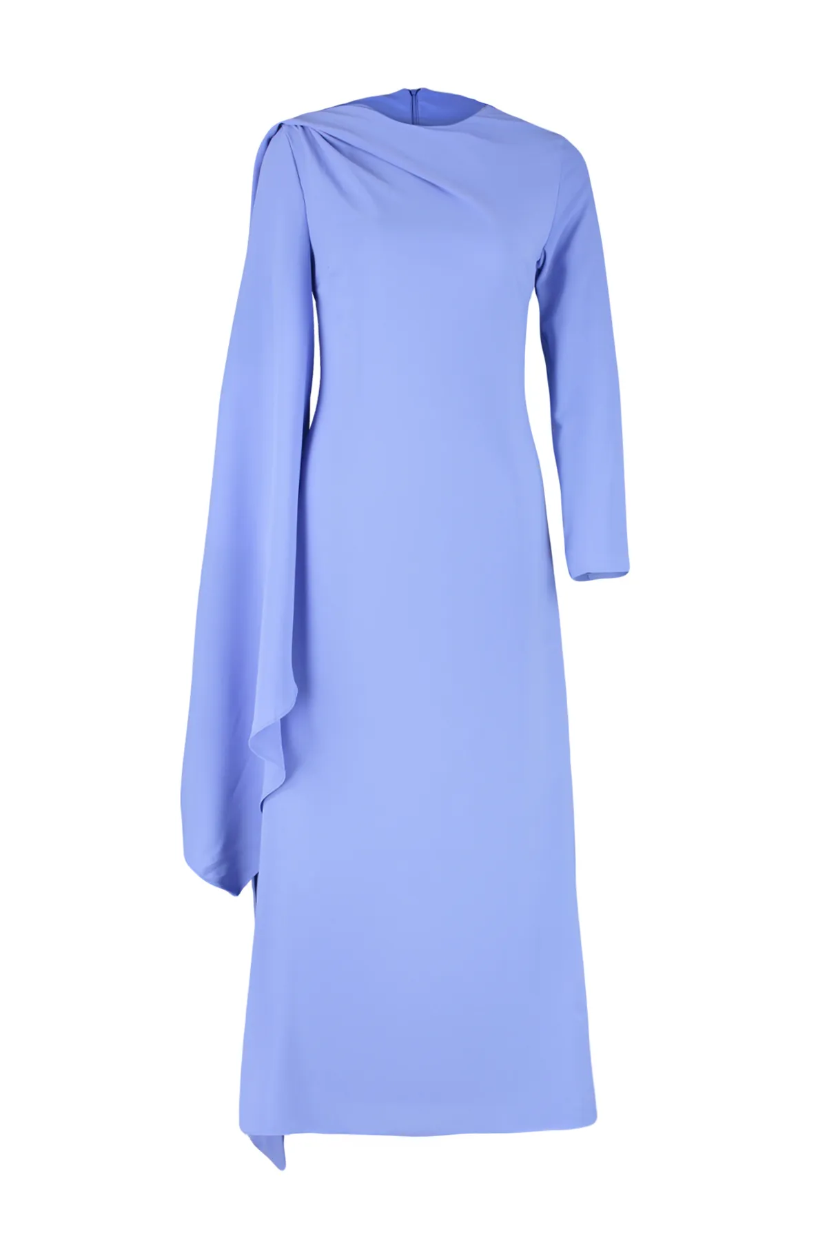 Trendyol Modest  Lila Abendkleid mit Schaldetail - TCTSS24DB00036