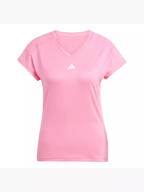 adidas AEROREADY Train Essentials Minimal Branding V-Neck T-Shirt