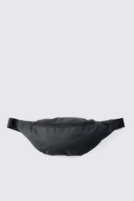 Schwarze Basic Gürteltasche