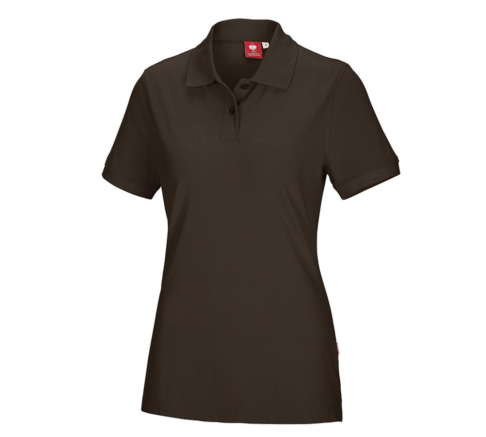e.s. Polo-Shirt cotton, Damen