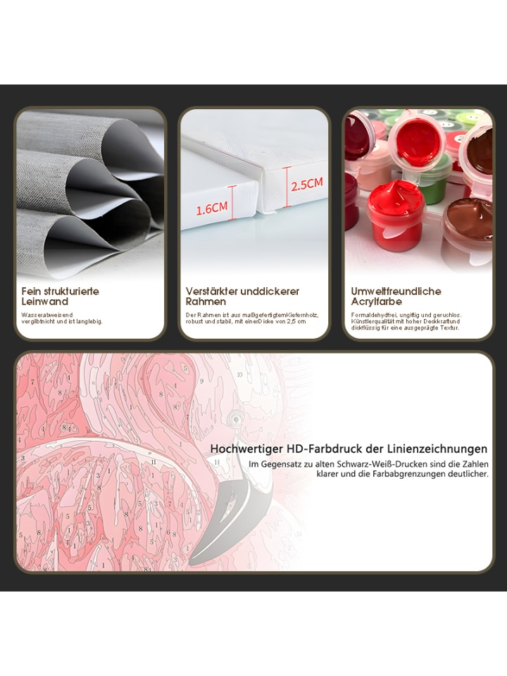 ARTNANAS DIY Malen nach Zahlen Set-