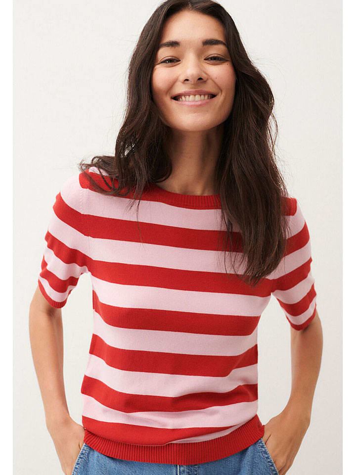 More & More Pullover in Rosa/ Rot günstig kaufen