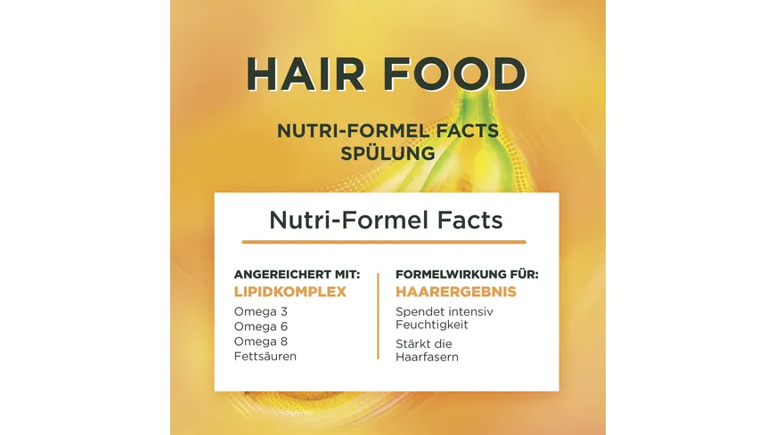 Garnier Fructis Banana Hair Food Spülung 400 ml