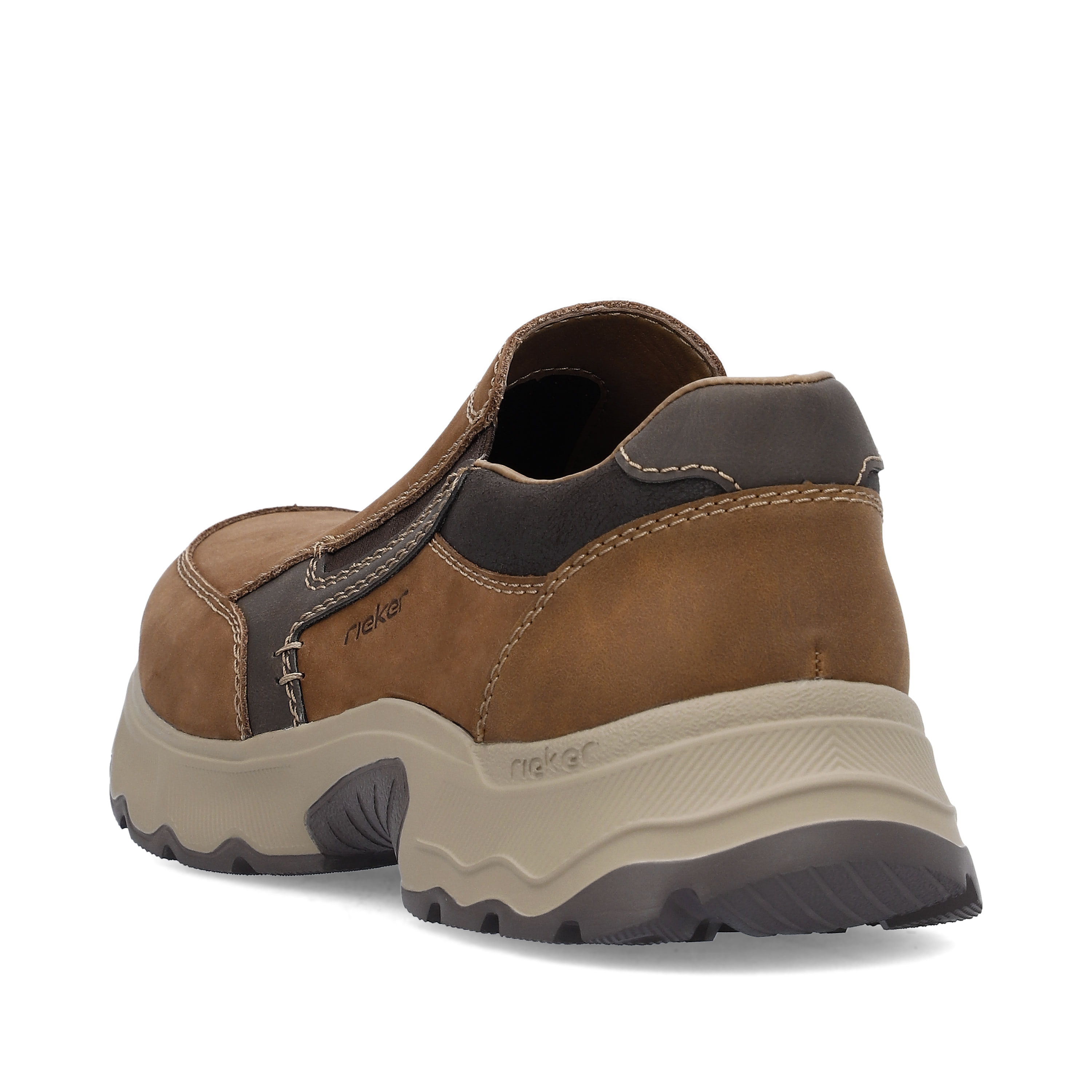 Rieker Herren Slipper holzbraun