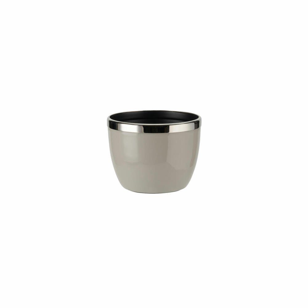 Giftcompany Übertopf Saigon S Sandstone / Silber
