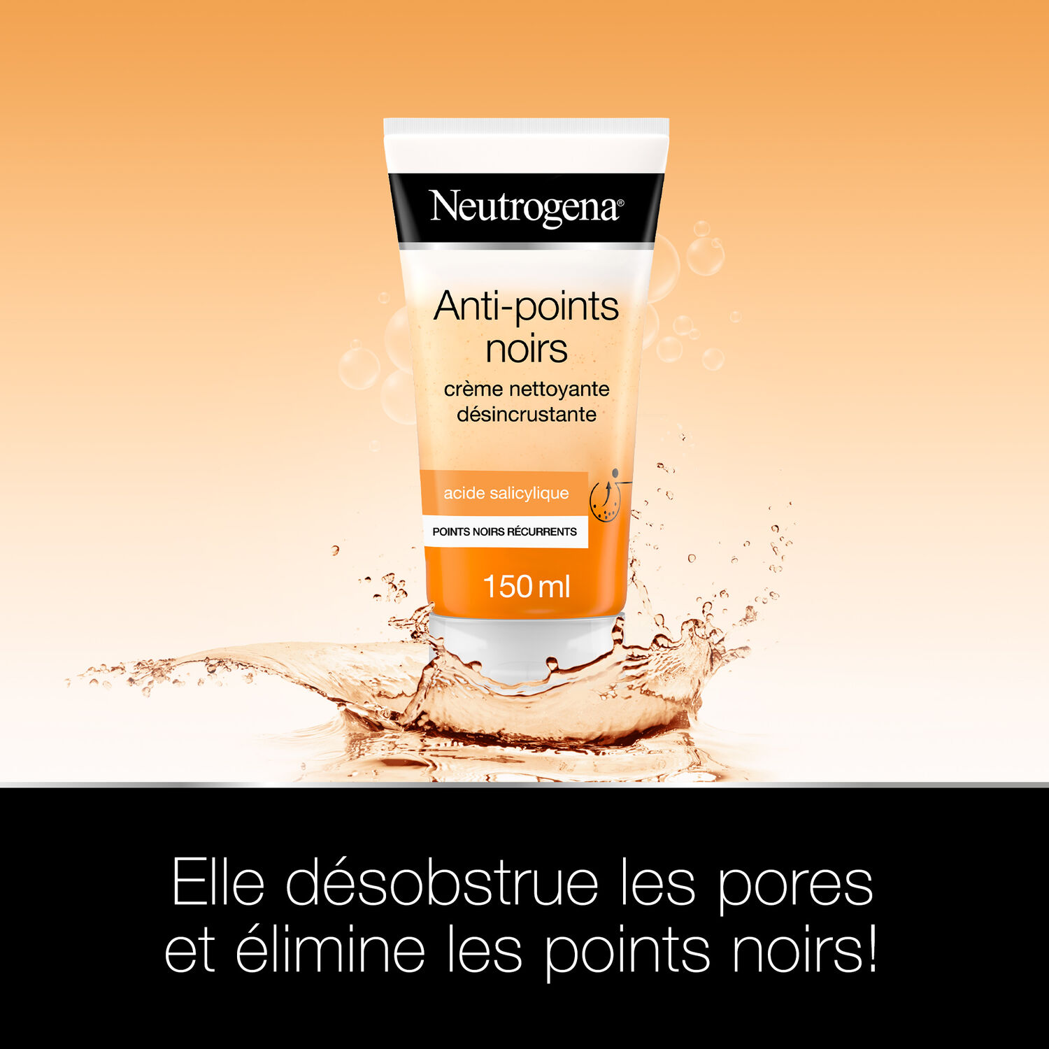 Neutrogena Crème désincrustante NEUTROGENA® Crème désincrustante Points noirs 150ml