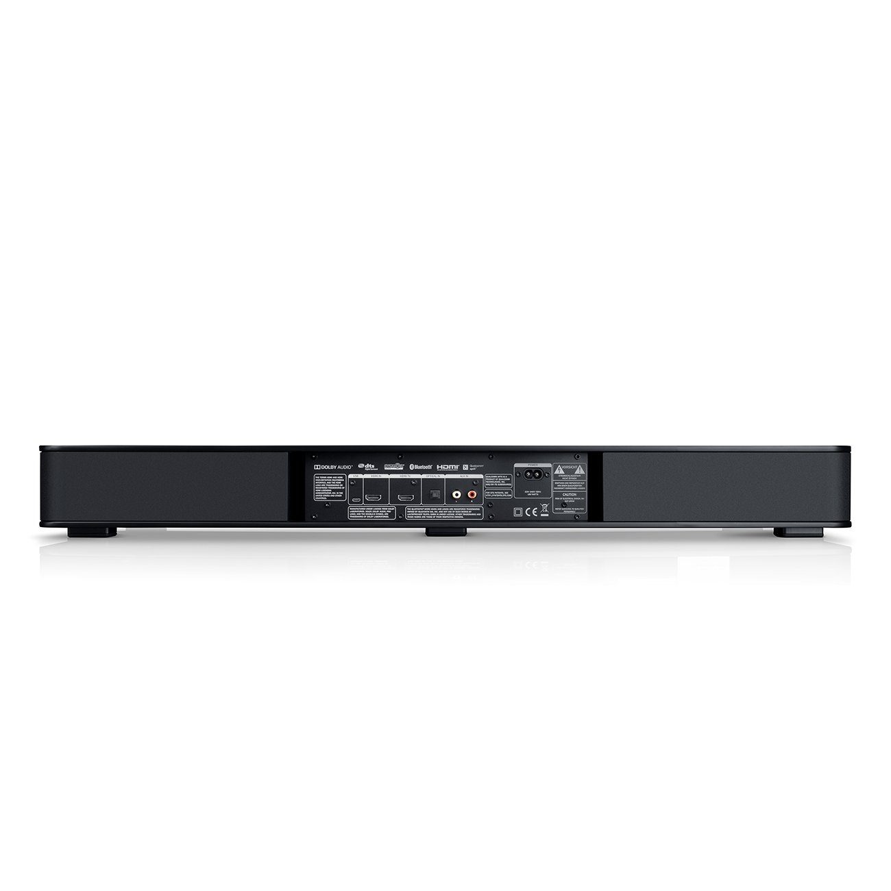 Teufel CINEDECK Sounddeck (HDMI, Bluetooth, 220 W, 9 High-Performance-Töner mit integriertem Subwoofer & Dynamore® Ultra)