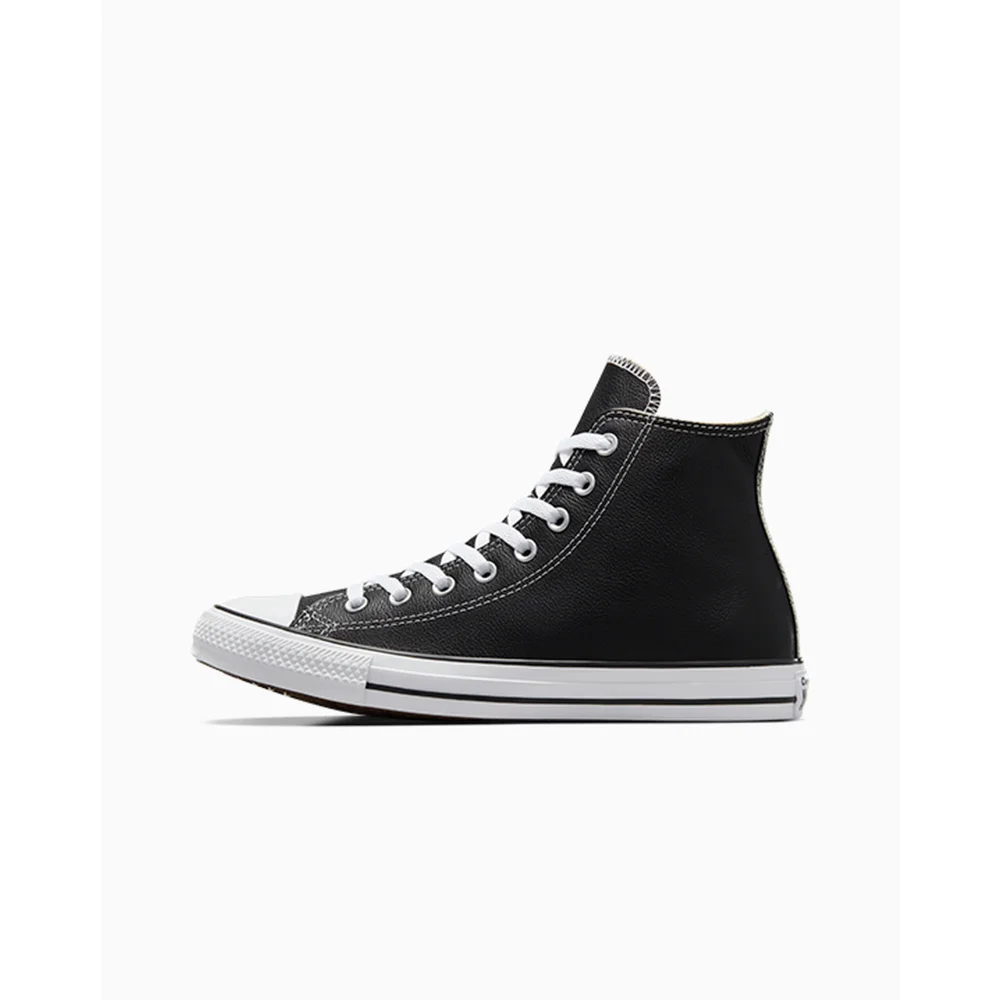 Converse Chuck Taylor All Star Leather Hi 132170C / schwarz