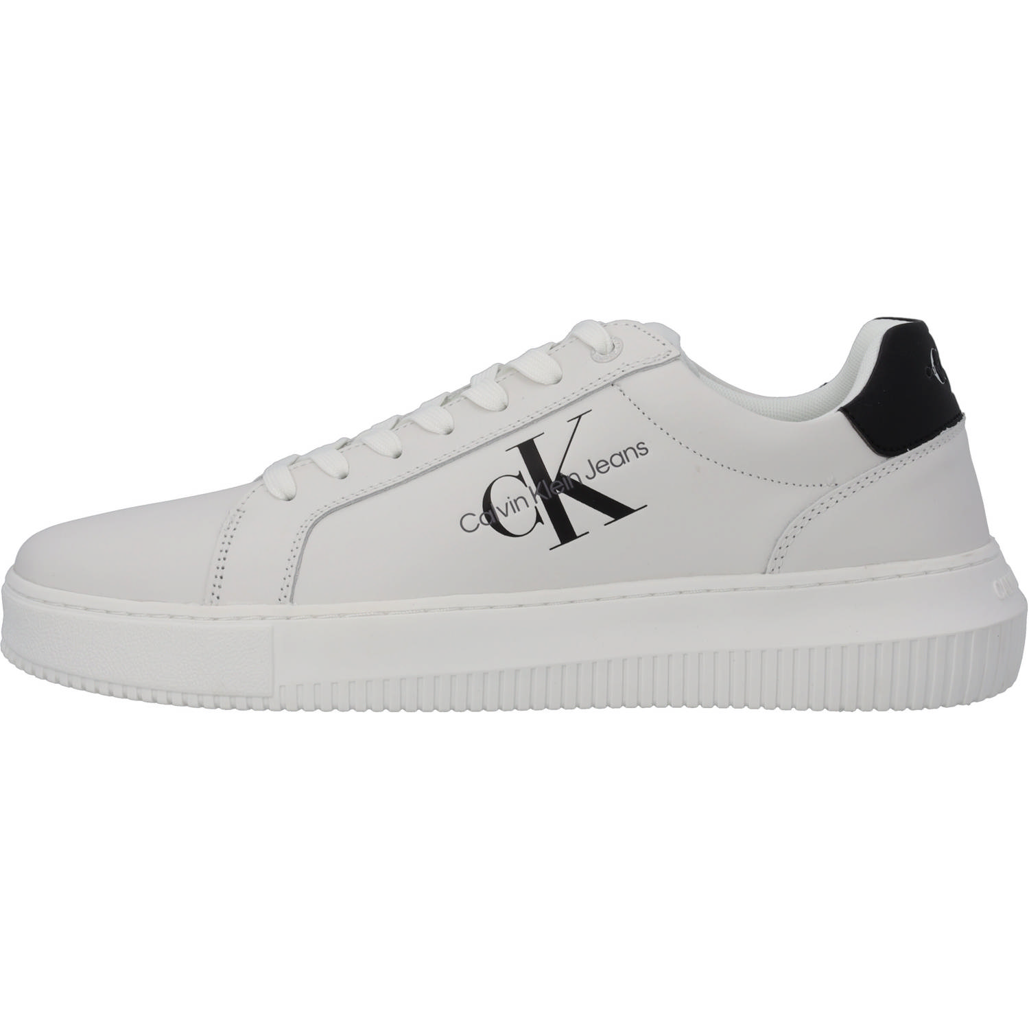 Calvin Klein YM0YM00681, Klassische- & Business Schuhe, Herren, white Black