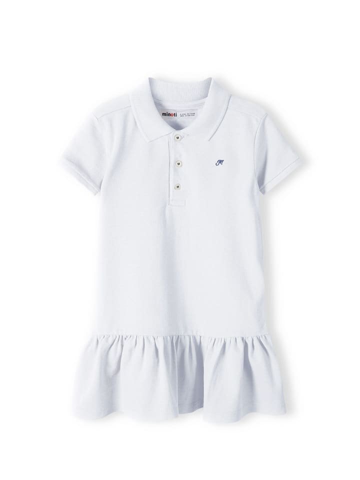 Minoti Polokleid 14polo 1 in weiß günstig kaufen