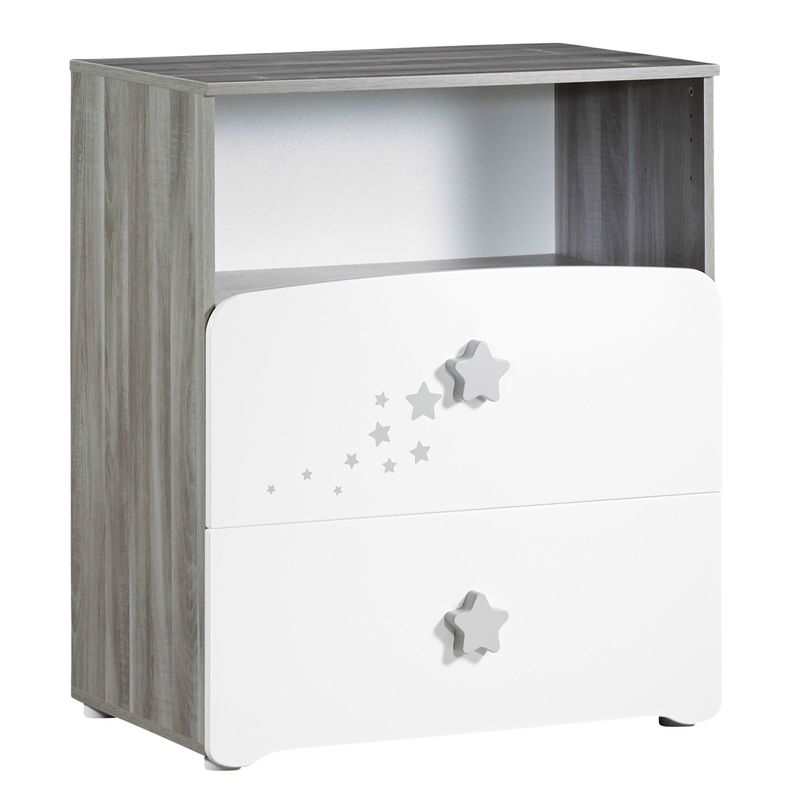 Chambre bébé 3 pièces NAO lit, commode et armoire