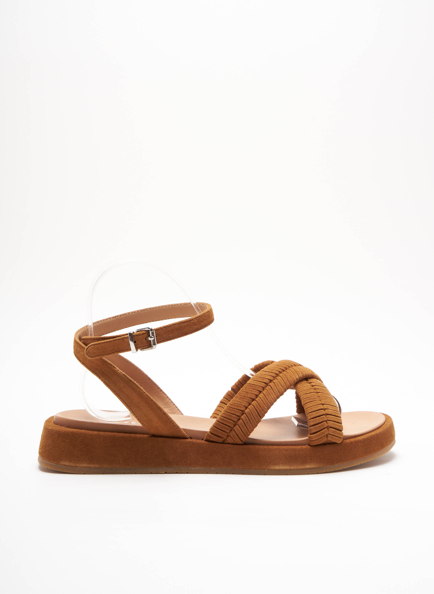 Adige Sandales Nu Pieds Femme couleur marron