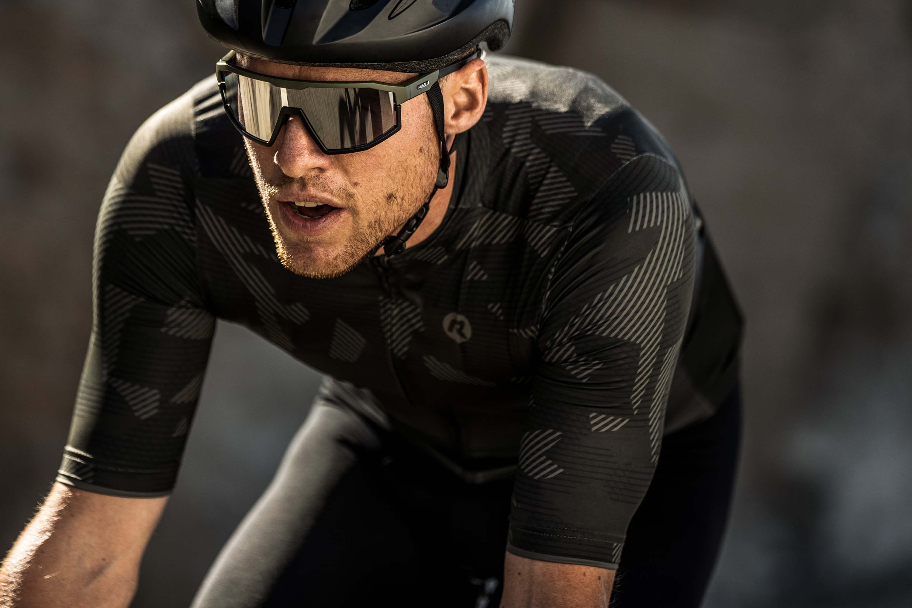 Rogelli Recon Green Fahrradbrille