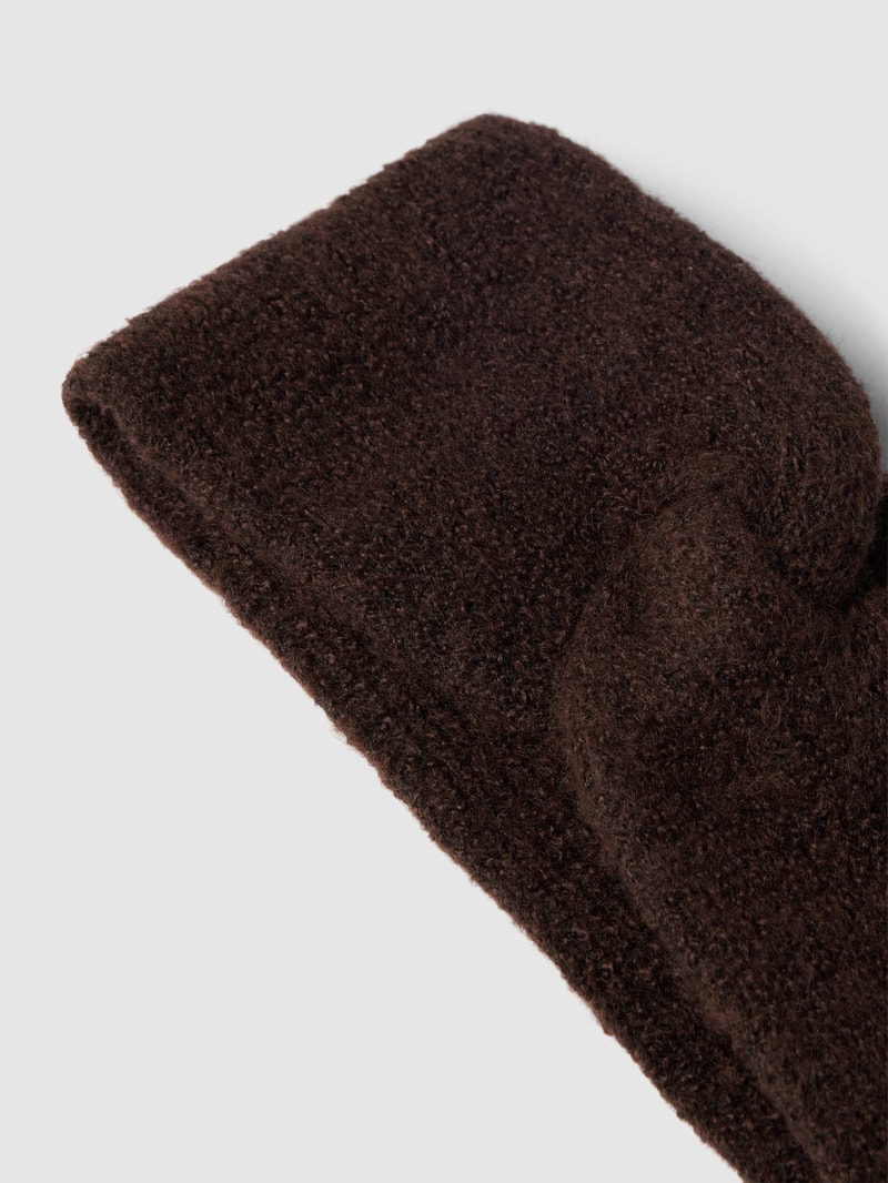 Stirnband mit Knotendetail in dunkelbraun