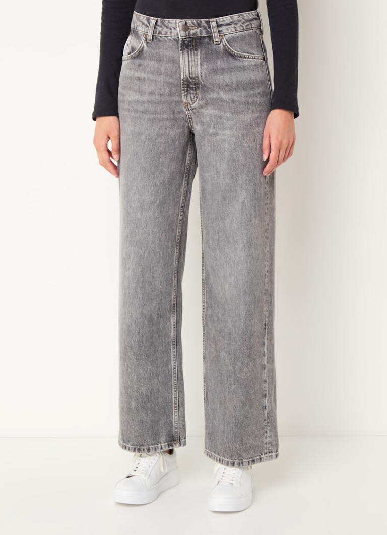 Jeans Jean Marc O'Polo Denim Tomma a vita alta, vestibilità ampia, lavaggio colorato