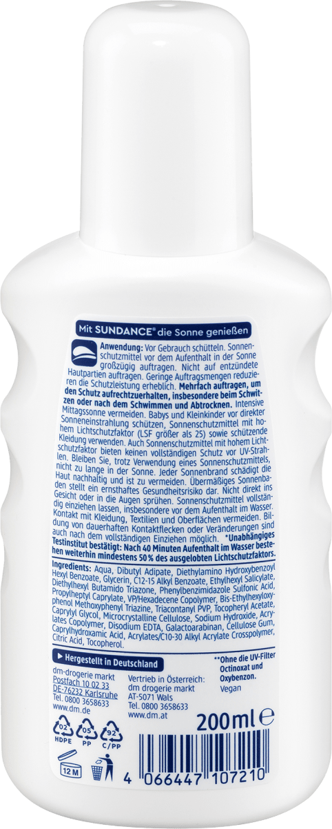 Sonnenspray MED ultra sensitiv, LSF 50+, 200 ml