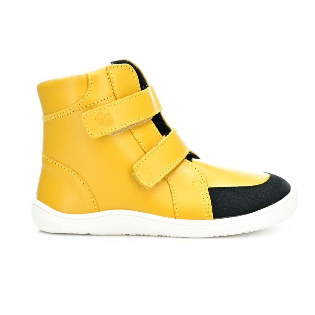 Baby Bare Febo Winter Ocru (mit Membran/Asfaltico) Barfußschuhe