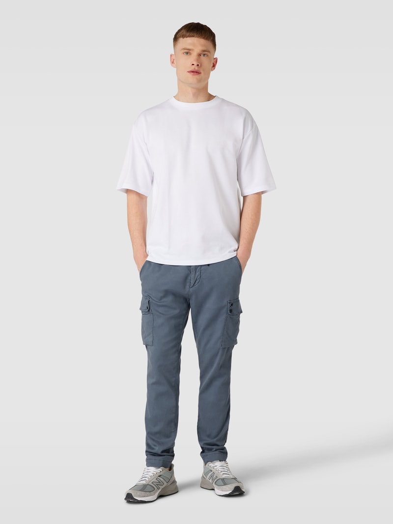 Hose mit Cargotaschen Modell 'Chile' in blau