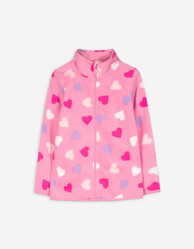 Fleecepullover - Allover-Print