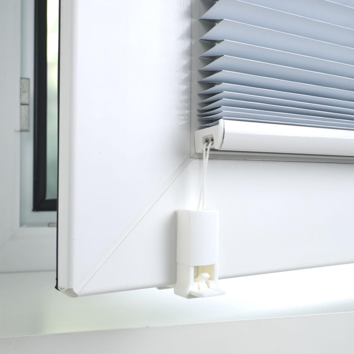 Bella Casa Klemmfix Thermo Plissee verspant, verdunkelnd, 100 x 130 cm weiß