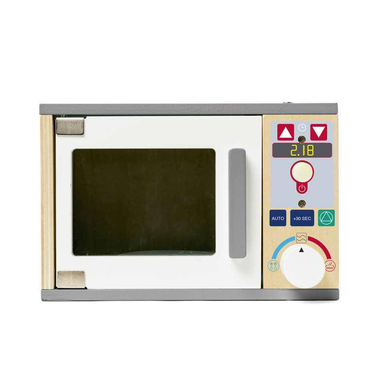 Four micro-ondes en bois Oxybul