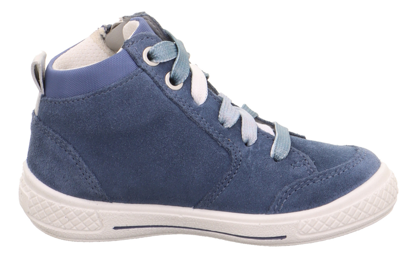 TENSY - Blau Sneaker high mit Reißverschluss