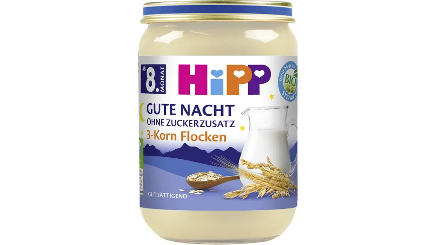 HiPP Bio Gute Nacht 3-Korn Flocken 190 g